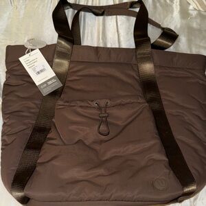 Brown Vuori Tote Bag